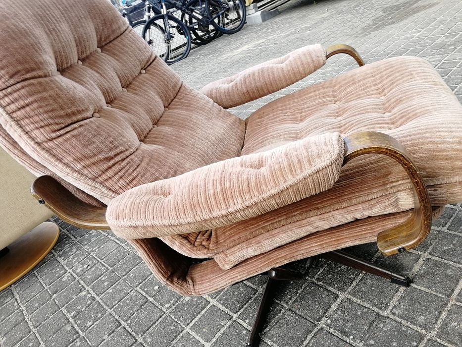 Sygnowany Fotel Duński lata 70