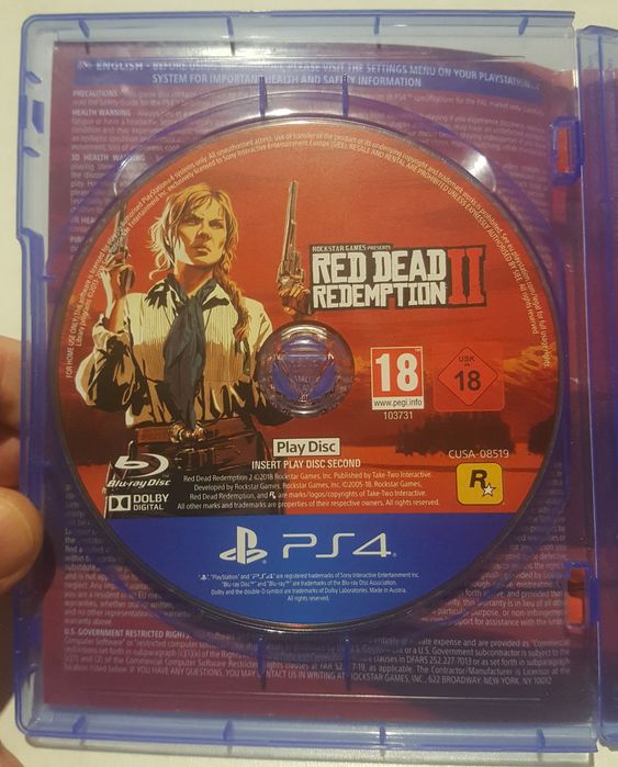 Red Redemption 2 ps4 Читати опис! Ред редемшен 2 пс4