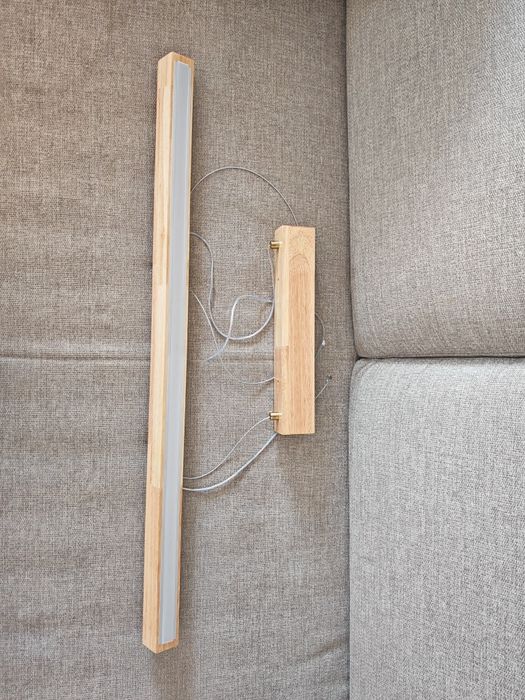 Nowoczesna lampa LED 80cm  styl nordycki