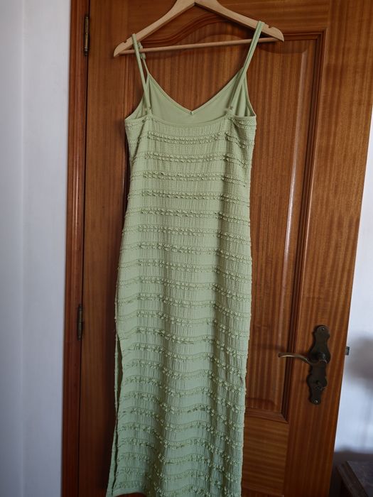 Vestido verde menta