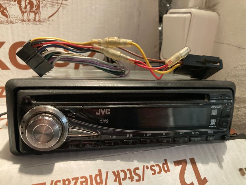 radio samochodowe z CD/usb Pioneer Kenwood JVC itp.