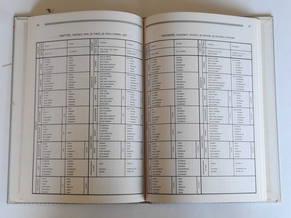 Dicionário de Verbos Franceses Conjugados