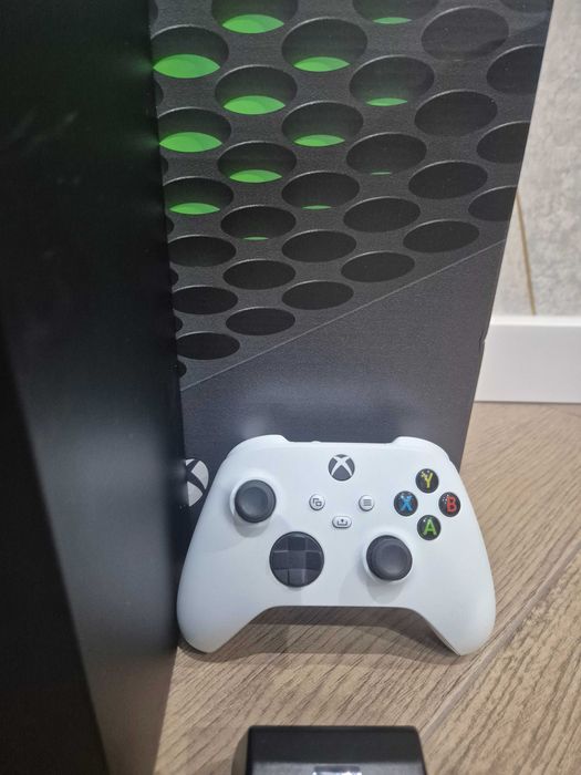 Xbox series X 1TB Pelne okablowanie + stacja
