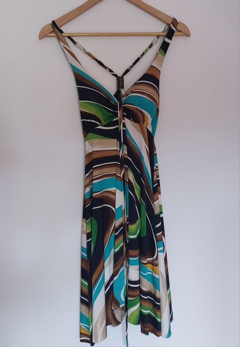 Vestido Curto Colorido