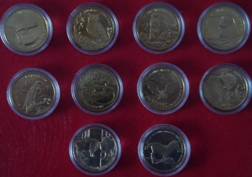 10 monet 2zł -ZWIERZĘTA – Super Zestaw.