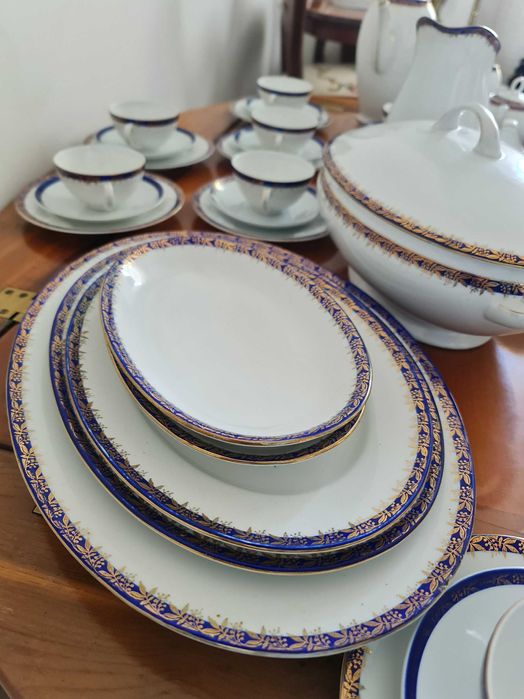 Porcelana, serwis Victoria China Czechoslovakia