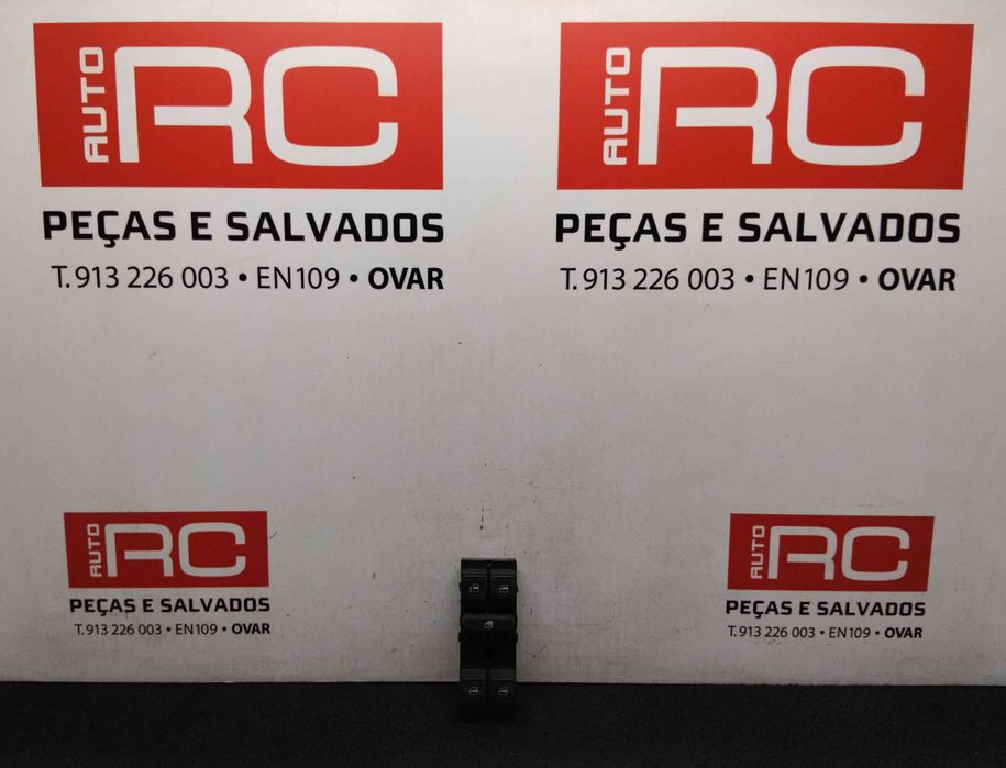 Comando / Botão / Interruptor Vidros Frente Esquerdo 1K4959857A - VW PASSAT B6