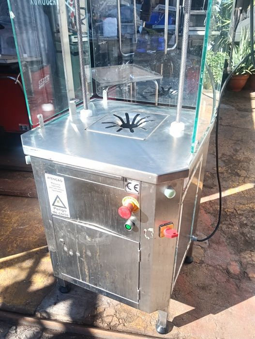 Máquina de cortar melancia melão ou ananás