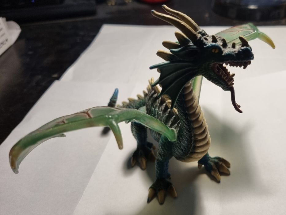 Smok Schleich zielony