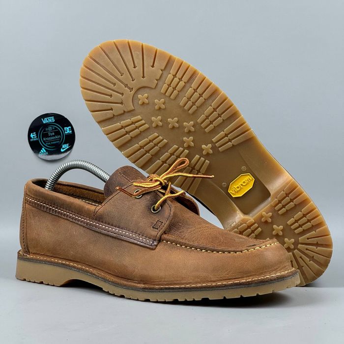 Red Wing 3331 Weekender Camp ботинки туфли черевики шкіряні демісезон кроссовки унісекс кожаные броги топсайдеры шкіра ред вінг вібрам