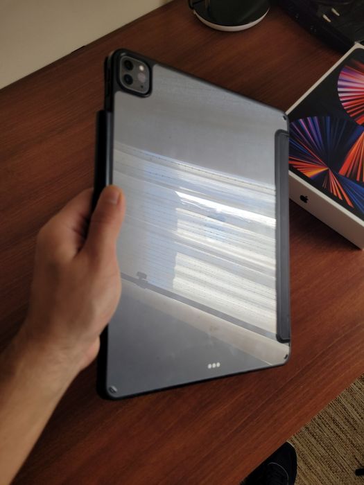 iPad Pro 12.9" + Apple Pencil + Capa