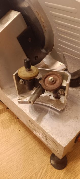 Fiambreira elétrica de bancada, disco corte  220