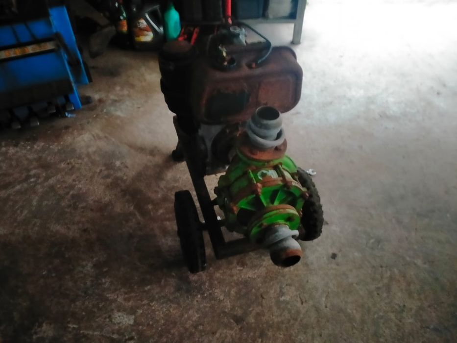 Motobomba a diesel