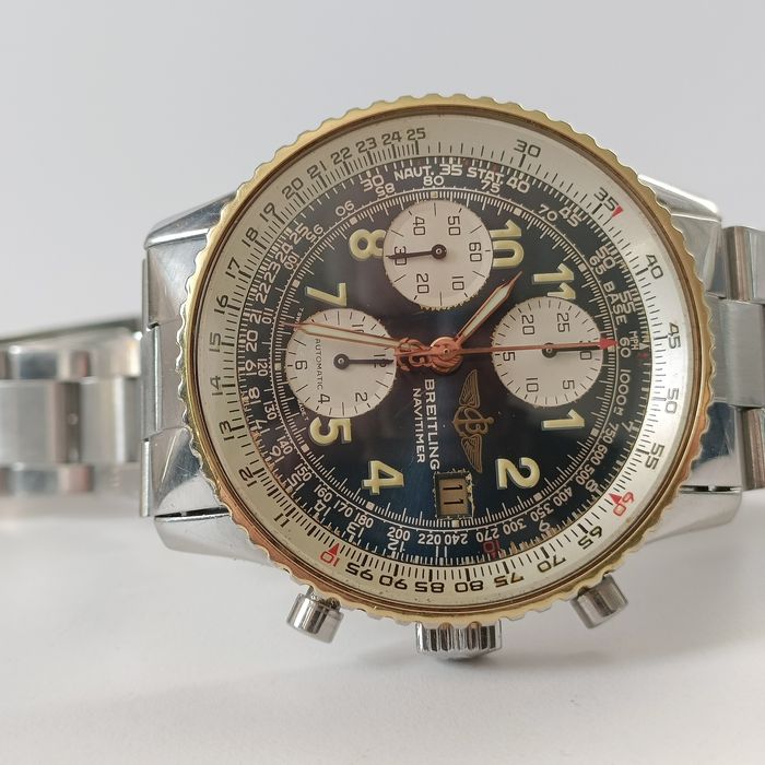 Breitling Old Navitimer

の

Two Tone Old Colectors EDITION