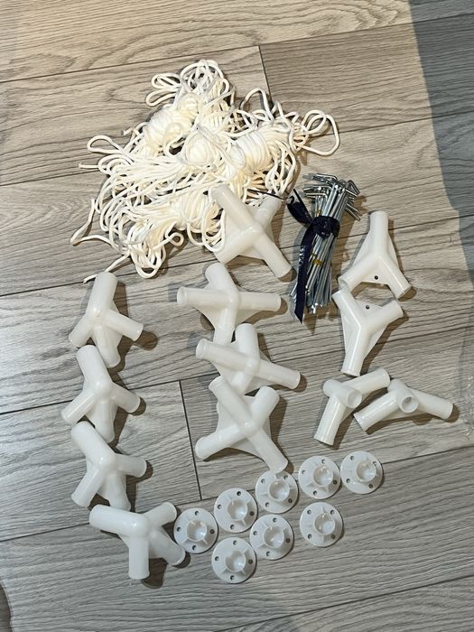 Namiot pawilon ogrodowy wystawowy imprezowy biały 3x9m,