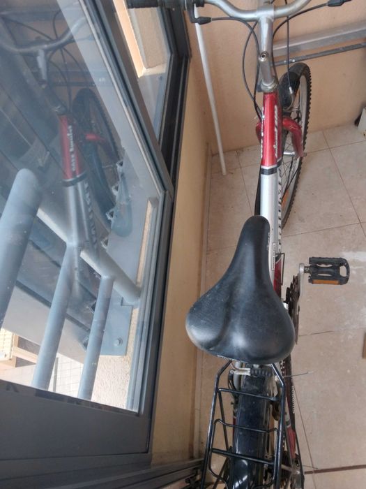 Bicicleta com descanso