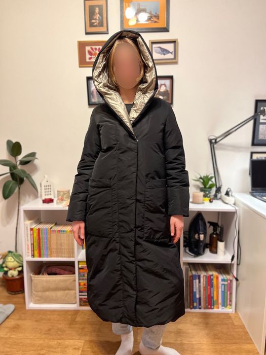 Довга жіноча куртка розмір S. Snow Beauty.