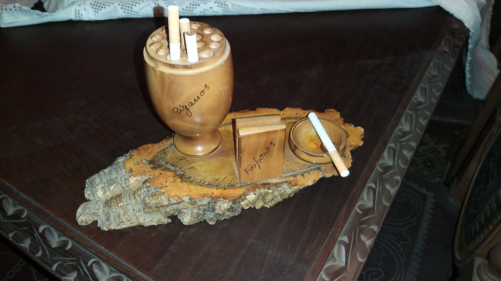 peça de decoração em cortiça