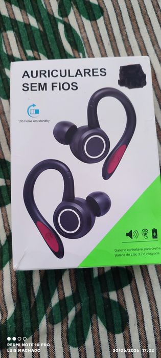 Auriculares wireless novos