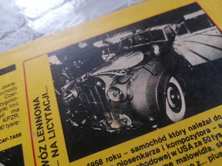 Gazeta MOTOR 1981 nr 8 MIKRUS  RAJD Fiat 125p PRL antyk klasyk