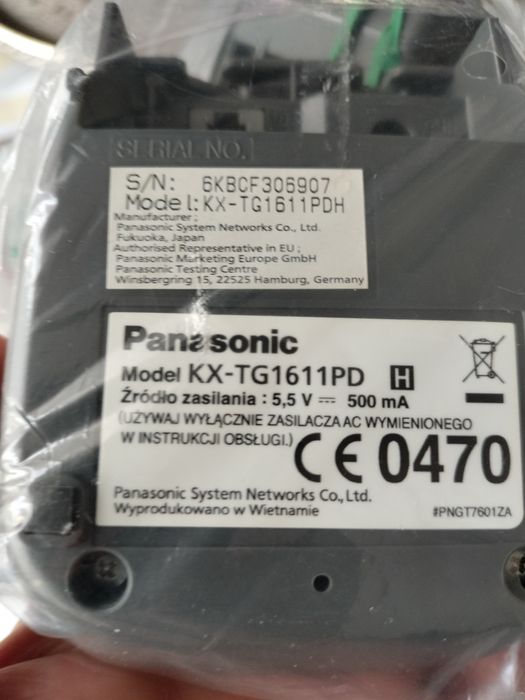 Telefon stacjonarny  Panasonic