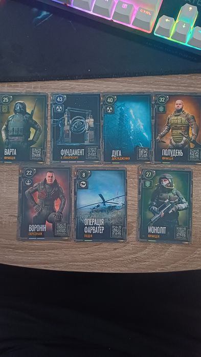 Карточки STALKER 2