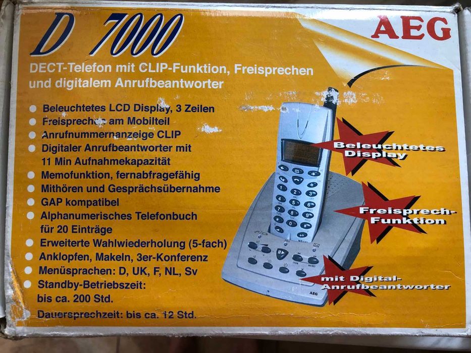Продам телефон  AEG DECT