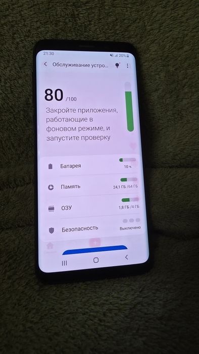 Samsung Galaxy S9 4/64gb G960F DS европеец целый рабочий