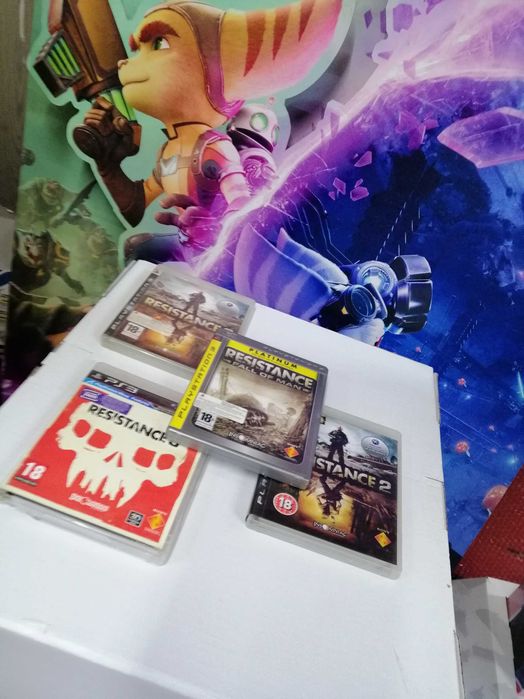 Resistance Resistance 2 Resistance 3 Killzone 2 Killzone 3