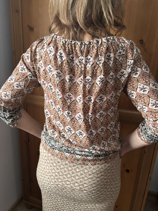 Bluzka boho paisley/ornament/hippie r. uniwersalny