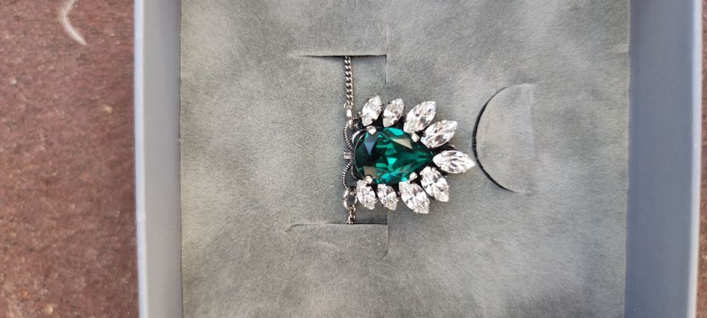 Naszyjnik szmaragdowy Anton Heunis