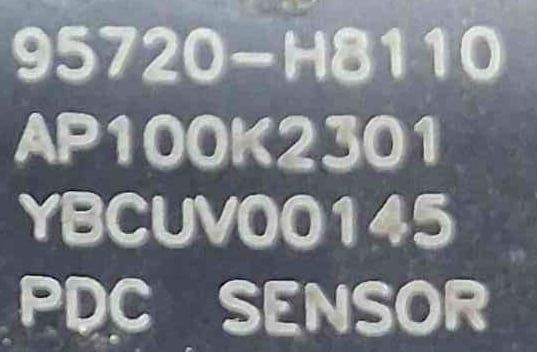 Sensor de Estacionamento Frente 95720-H8110 - KIA STONIC