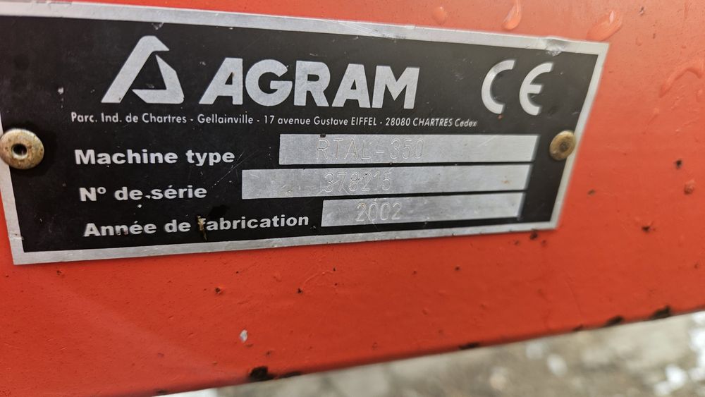 Talerzówka AGRAM CMX28 Bardzo solidny sprzęt