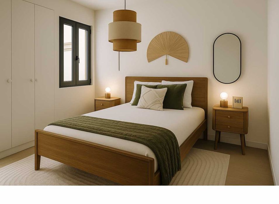 Casa térrea T2 p/ reabilitar com quintal em Penedo Gordo