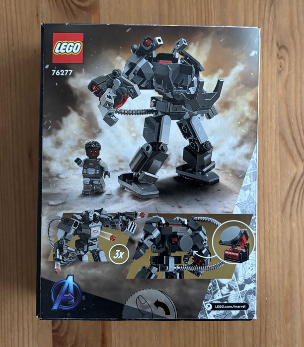 Lego – 76277 Marvel War Machine Mech Armor (Novo e Selado)