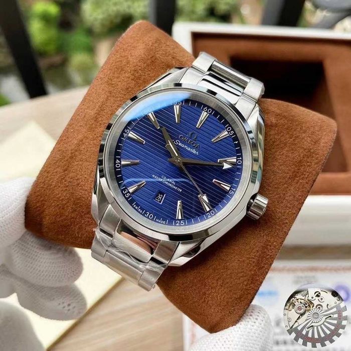 Годинник Omega Seamaster Aqua Terra 150m - Blue Dial - Co-Axial Automatic Watch