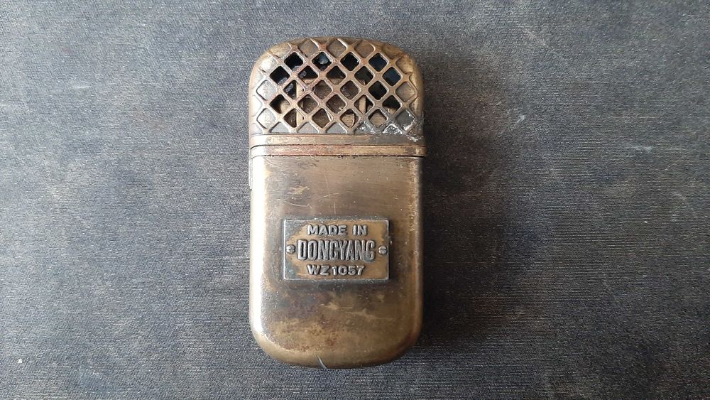 Zapalniczka Dongyang WZ-1057 – styl militarny / trench lighter vintage