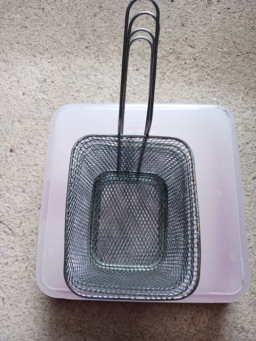 Cestos de batatas fritas