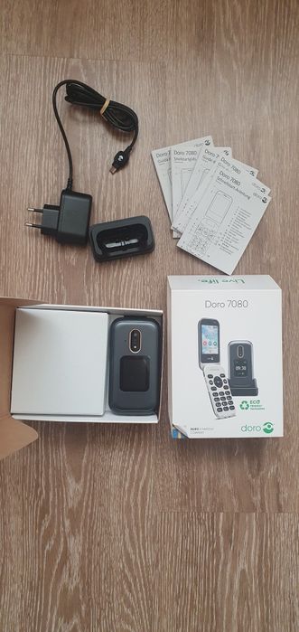 Мобильный Телефон Doro 7080, 2 sim, Wi-Fi