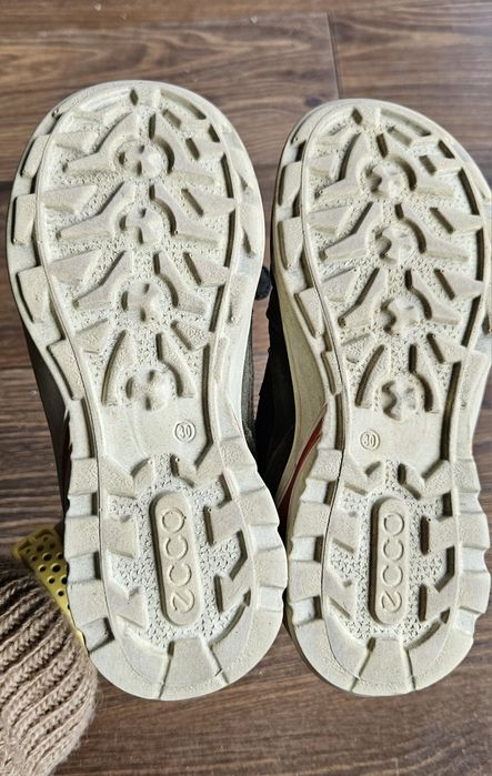 Skórzane buty Ecco Goretex