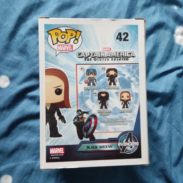 Black Widow 42 kapitan america funko pop