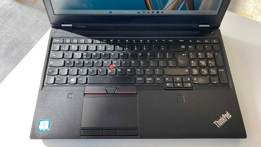 Laptop 15" Lenovo ThinkPad P51 i7-HQ 32GB 512SSD NVIDIA FHD IPS Win11