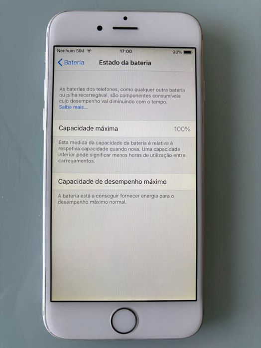 Iphone 6 64GB Desbloqueado Bateria 100%  Livre Icloud Excelente estado
