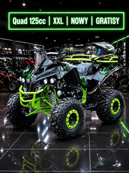 Quad 125cc KXD PRO Bombardier 1+1 | NOWY |  Raty | Led