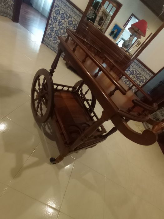 Carrinho de chá vintage