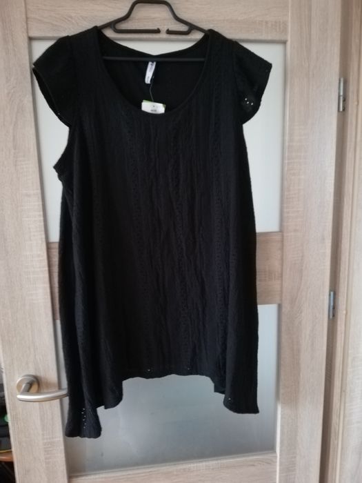 Bluzka 50 krótki rękaw Nowa