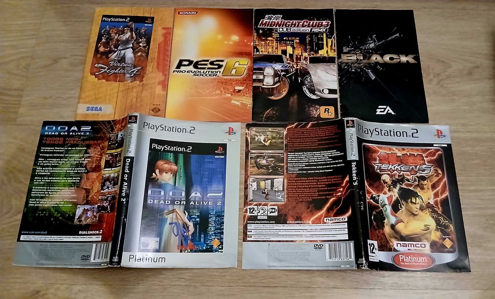 Manuais jogos PlayStation