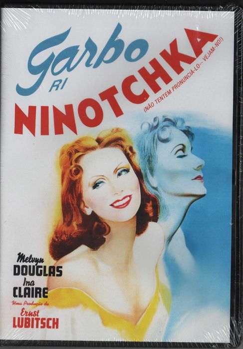 Dvd Ninotchka - comédia - Greta Garbo/ Melvin Douglas/ Bela Lugosi - selado
