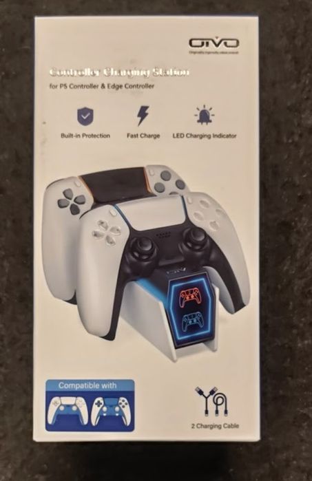 Ładowarka Stacja Dokująca Padów PS5 i PS5 Edge | OIVO | NOWA