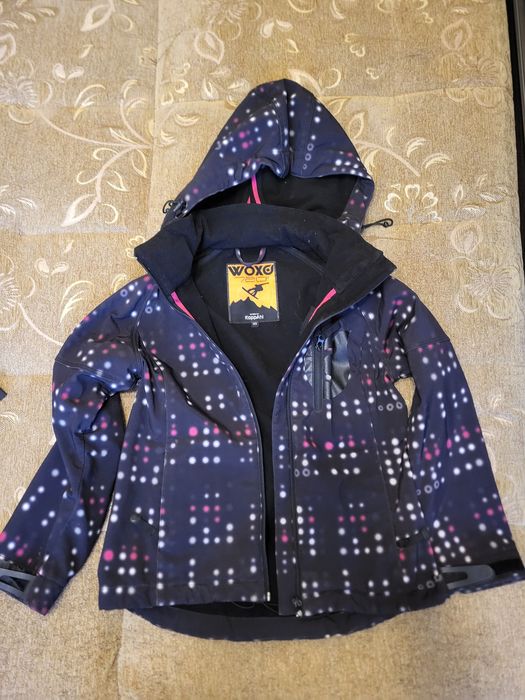 Kurtka zimowa softshell dla dzieci rozm 140